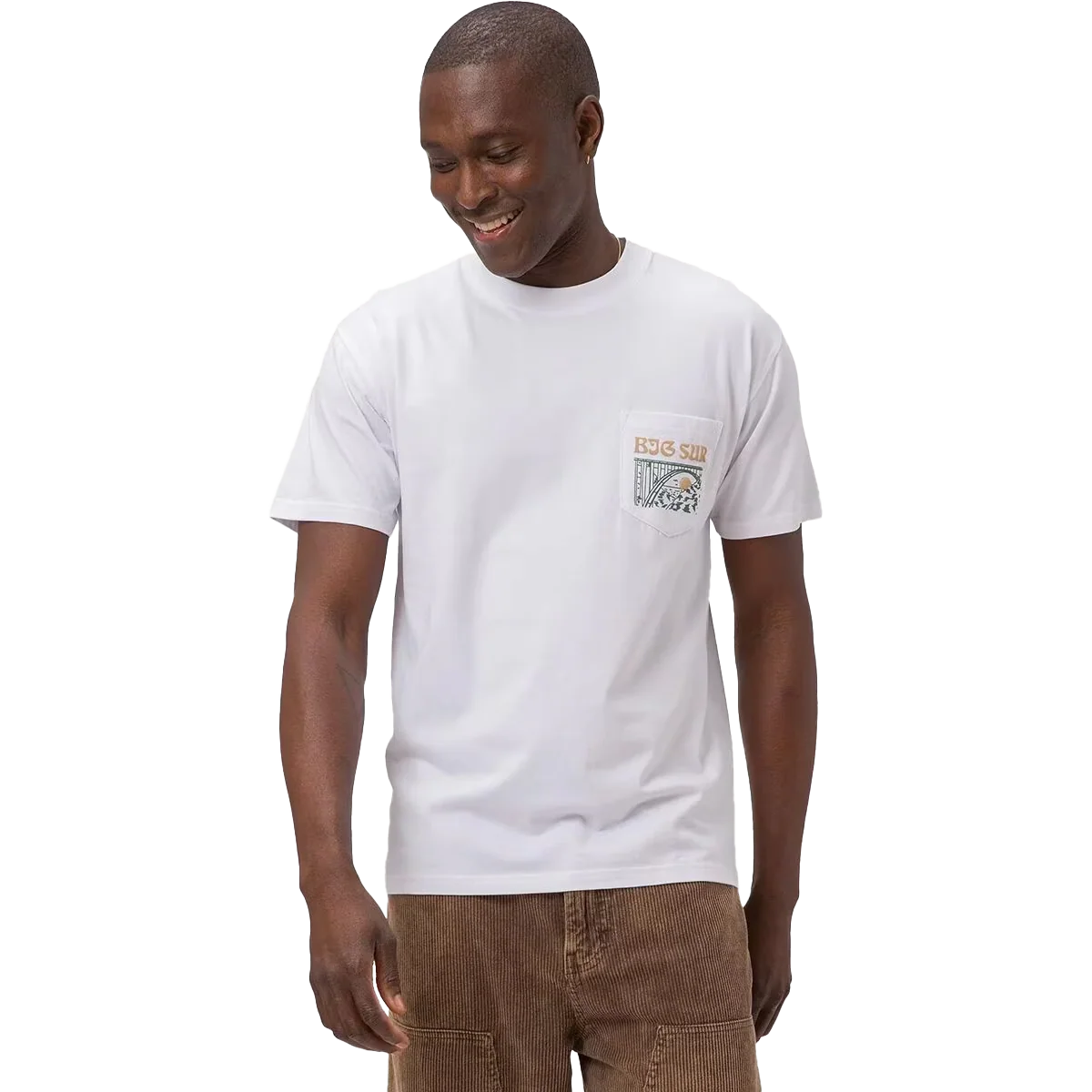 Big Sur Puff Print Pocket Tee - Styles Love