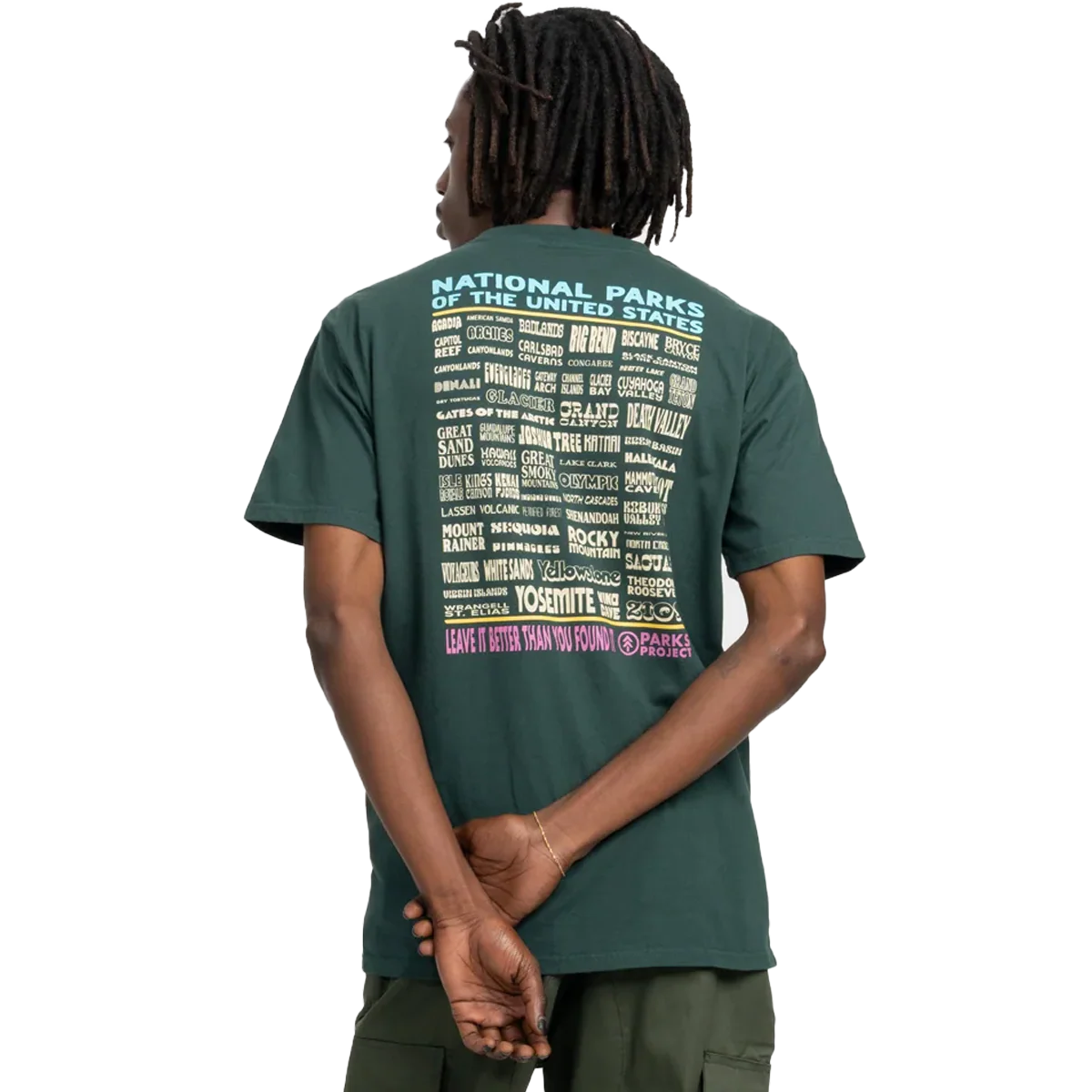 Men's National Parks Lineup Pocket Tee - Styles Love