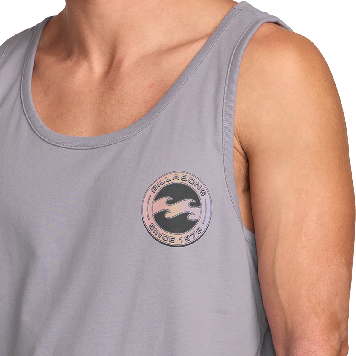 Billabong Men's Hallow Premium Tank in Light Purple - Styles Love