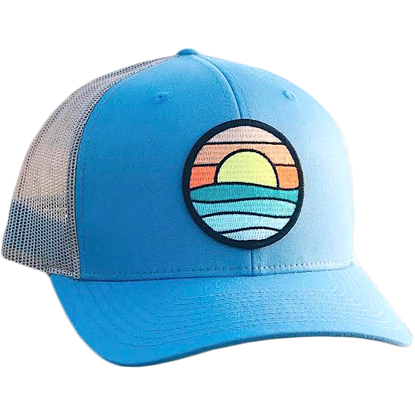 Curved Brim Trucker with Serenity Patch - Styles Love