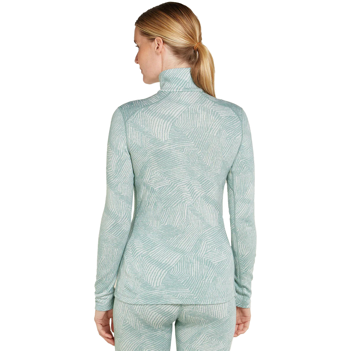 Women's Merino 260 Vertex Long Sleeve 1/2 Thermal Top Frozen Forms - Styles Love