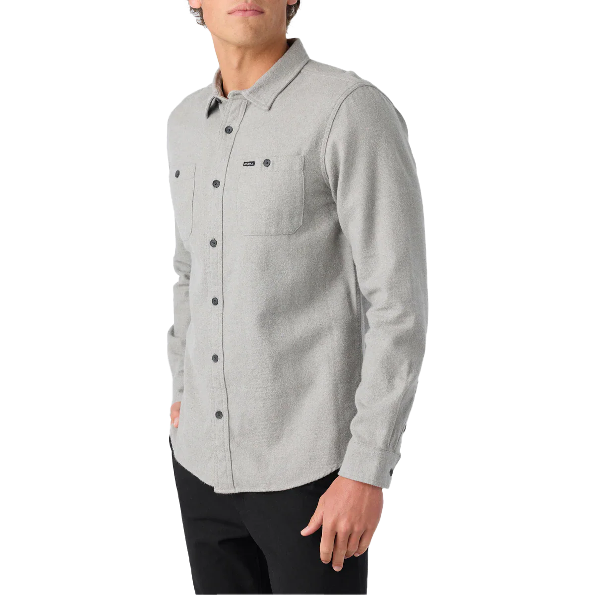 Men's Breakwater Solid Flannel - Styles Love