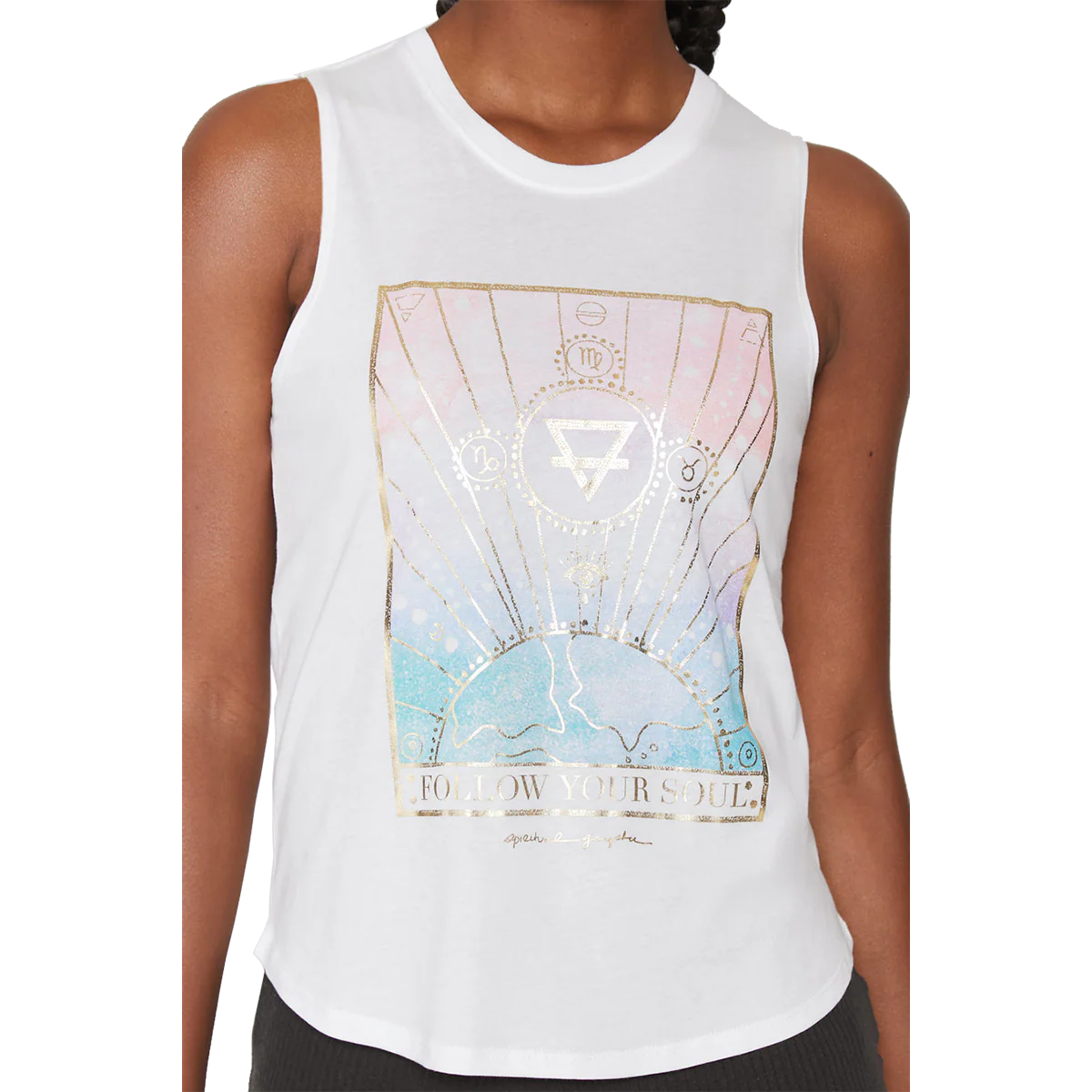 Women's Follow Your Soul Muscle Tank - Styles Love