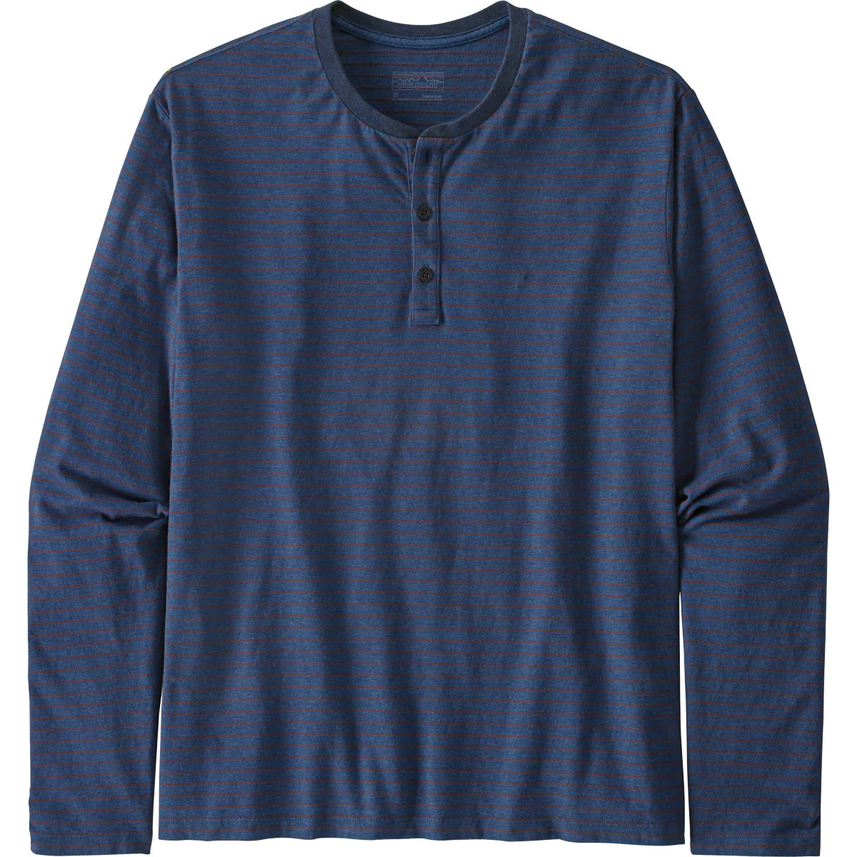 Men's Long-Sleeved Organic Cotton Lightweight Henley Pullover - Styles Love