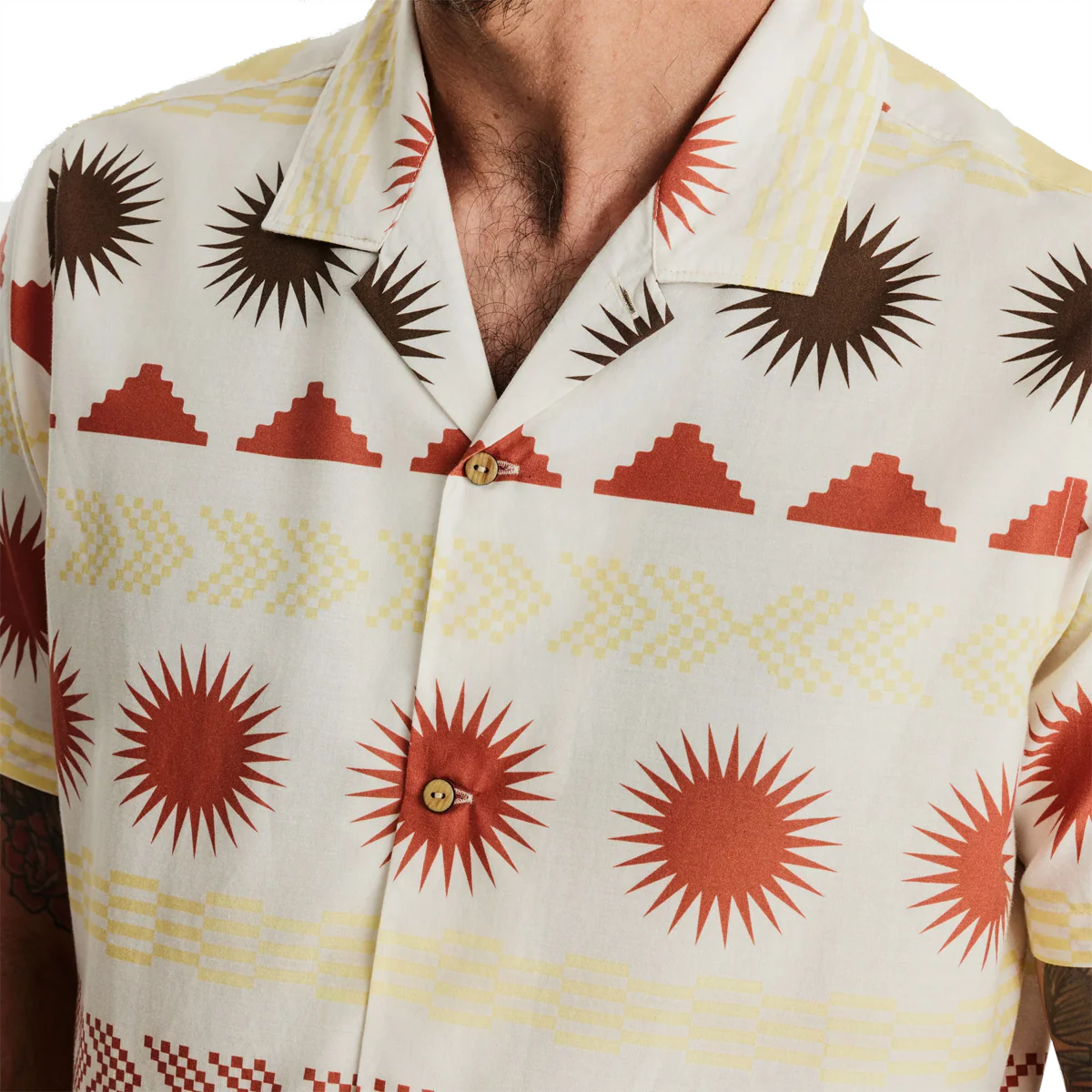 Men's Gonzo Camp Short Sleeve Woven - Styles Love
