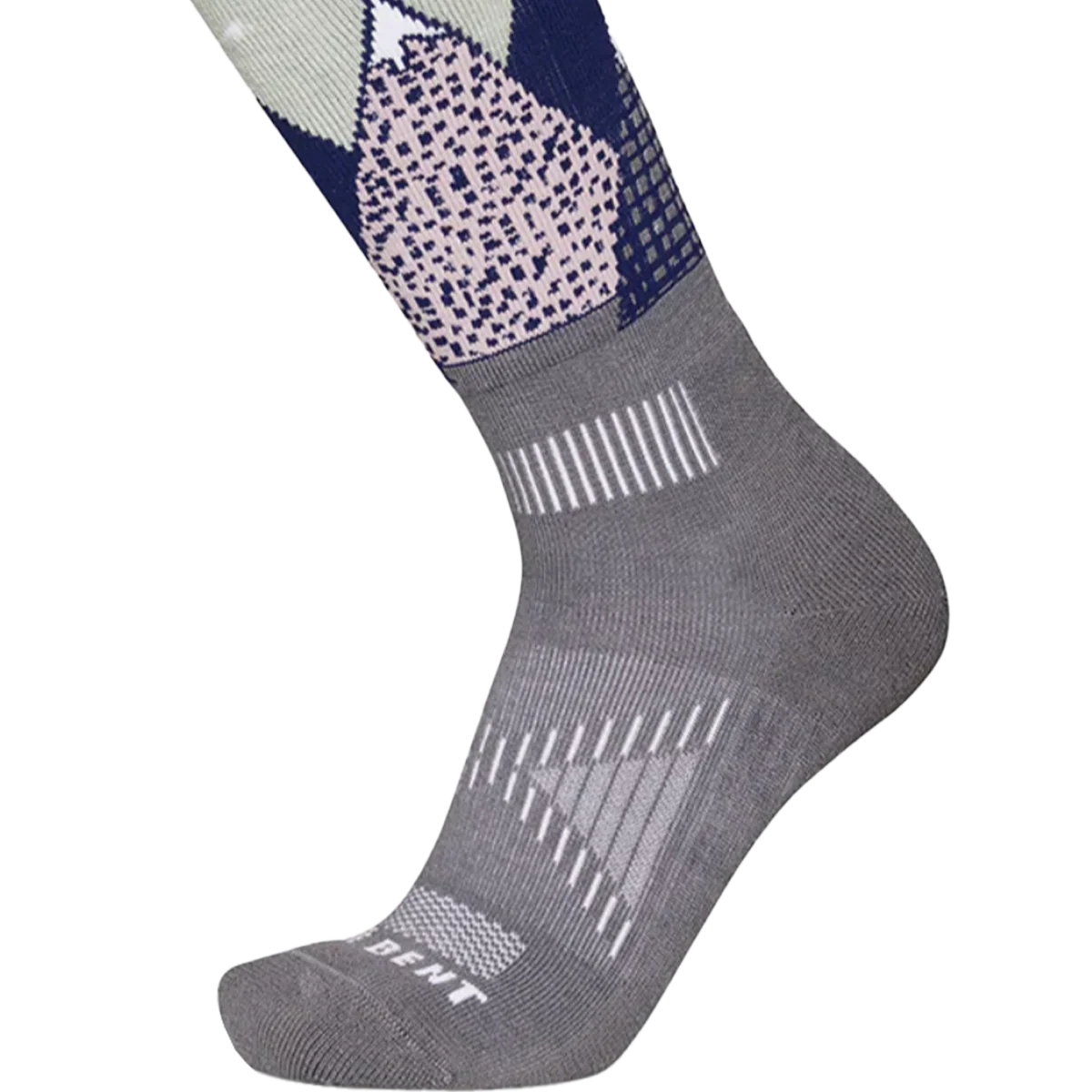 Youth Snowy Mountains Light Cushion Snow Sock - Styles Love