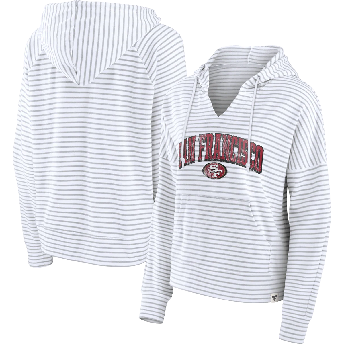 Women's 49ers Fundamentals French Terry Pullover Hoodie - Styles Love