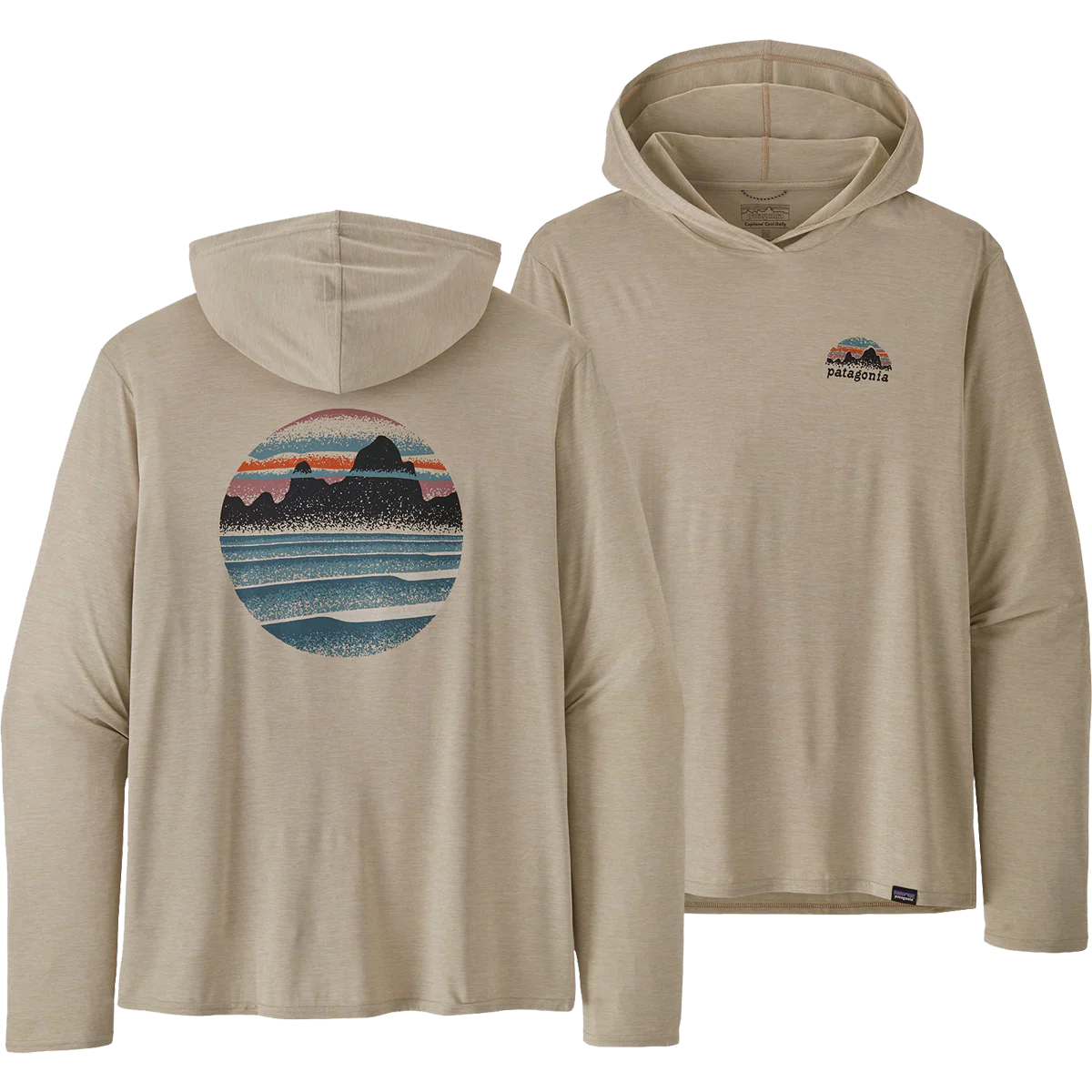 Men's Capilene Cool Daily Graphic Relaxed Fit Hoody - Styles Love