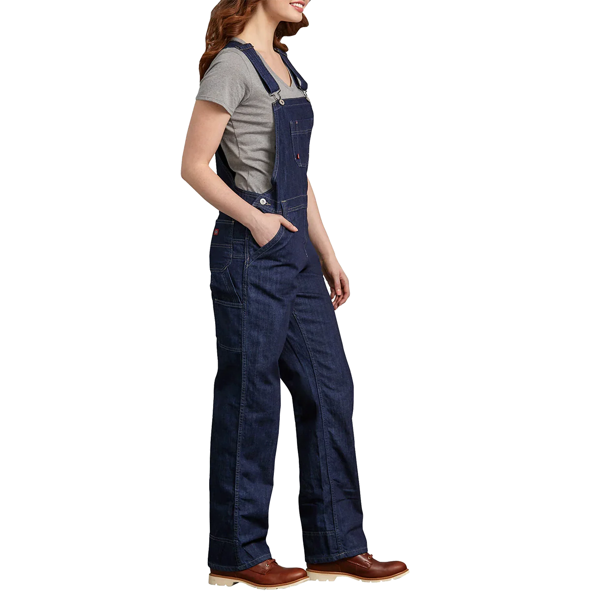Women's Relaxed Fit Bib Overalls - Styles Love
