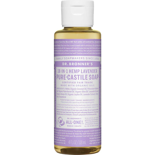 Pure-Castile Liquid Soap - 4 oz - Styles Love