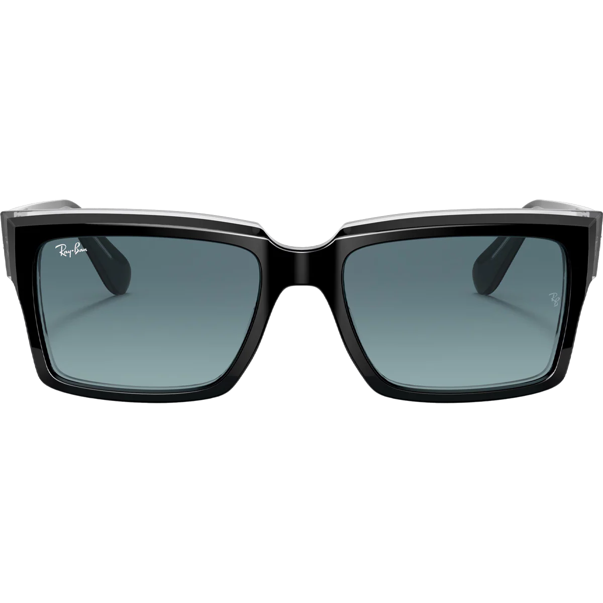 Inverness - Polished Black On Transparent/Blue Gradient - Styles Love