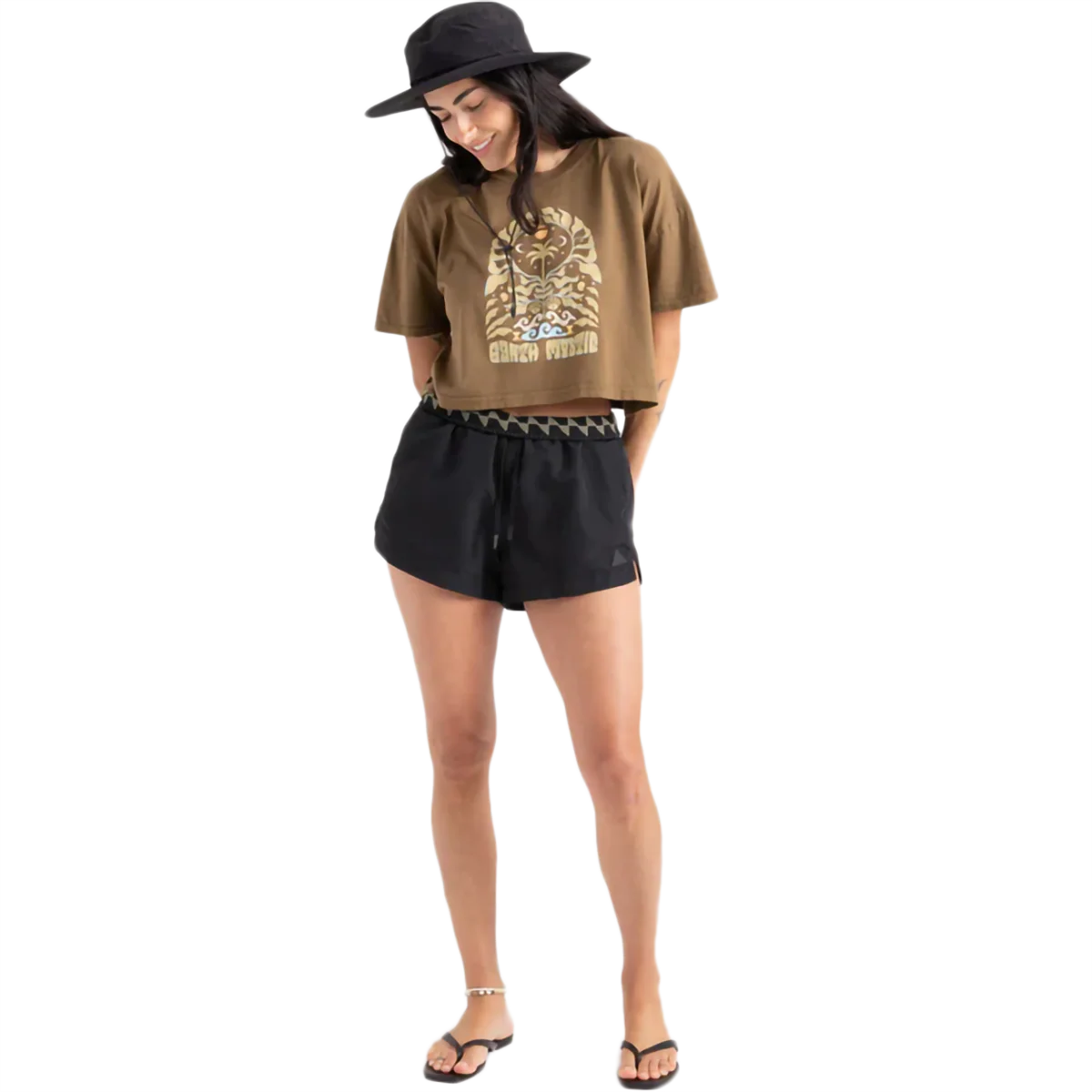 Women's Earth Mystic Boxy Crop - Styles Love