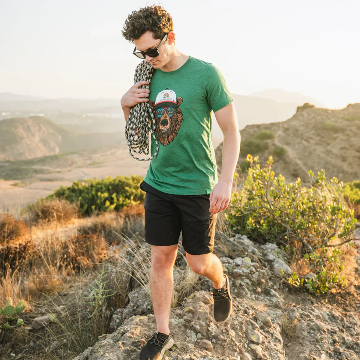 Men's Miami Vice CA Bear Tee - Styles Love