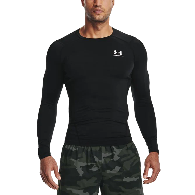 Men's UA Heatgear Armour Comp Long Sleeve - Styles Love