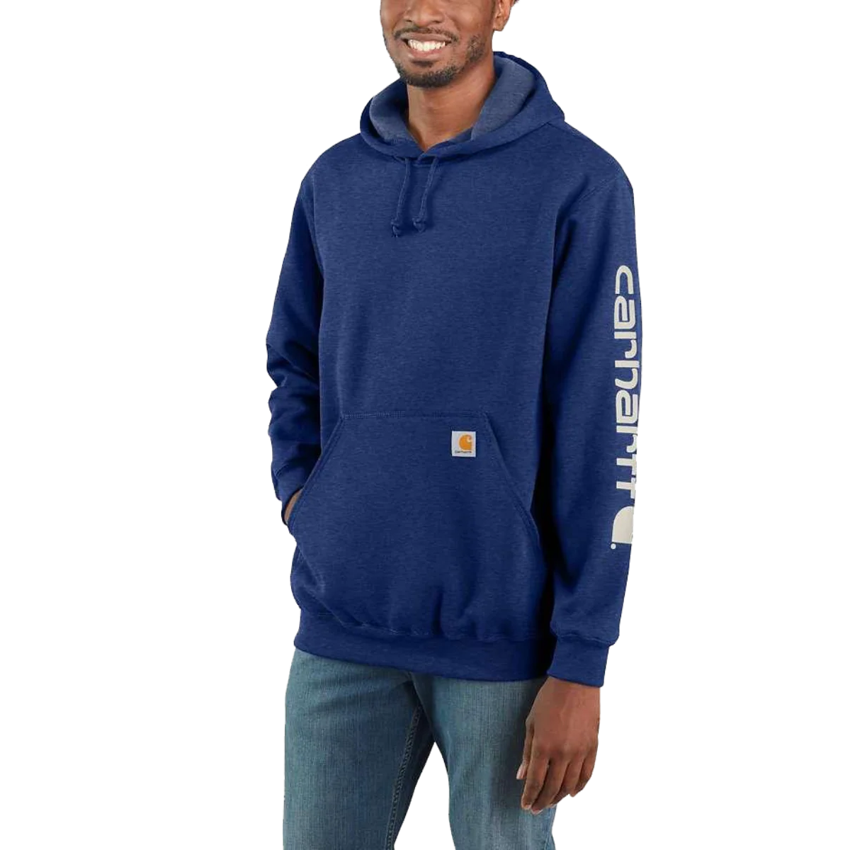 Men's Midweight Logo Hooded Sweatshirt - Styles Love