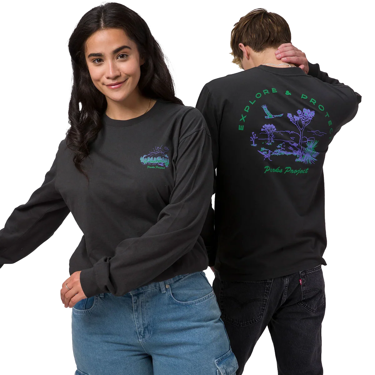National Park Welcome Long Sleeve Tee - Styles Love
