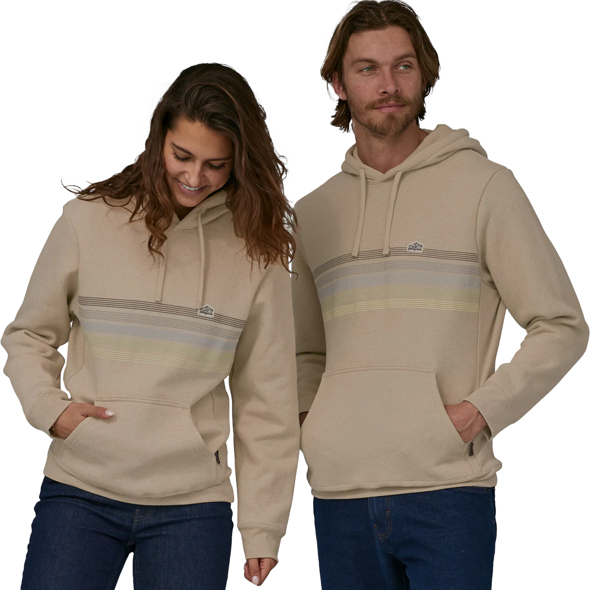 Line Logo Ridge Stripe Uprisal Hoody - Styles Love