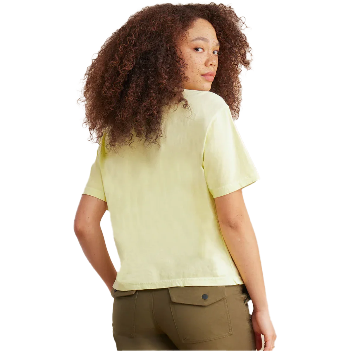 Women's Open Roads Boxy Crop Tee - Styles Love