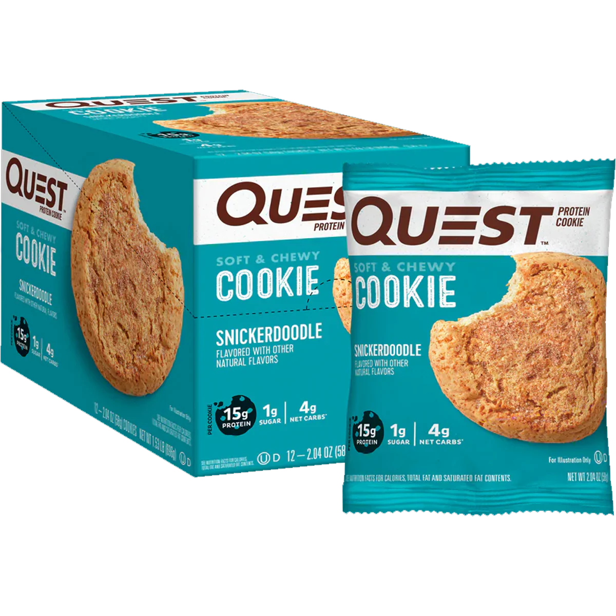 Soft & Chewy Protein Cookies 2oz - Styles Love