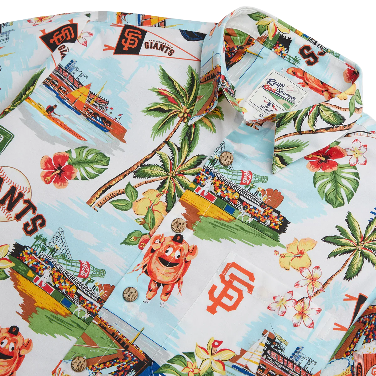 Men's Giants Scenic Button Down - Styles Love