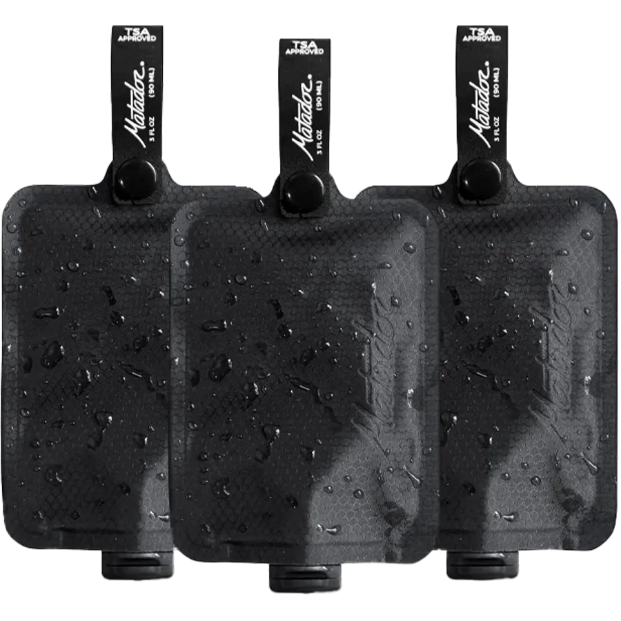 Flatpak Toiletry Bottle 3 Pack - Styles Love