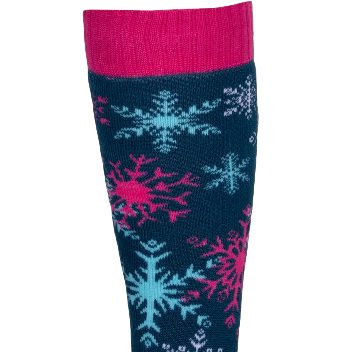 Youth Snowflake Mid Volume Sock - Styles Love