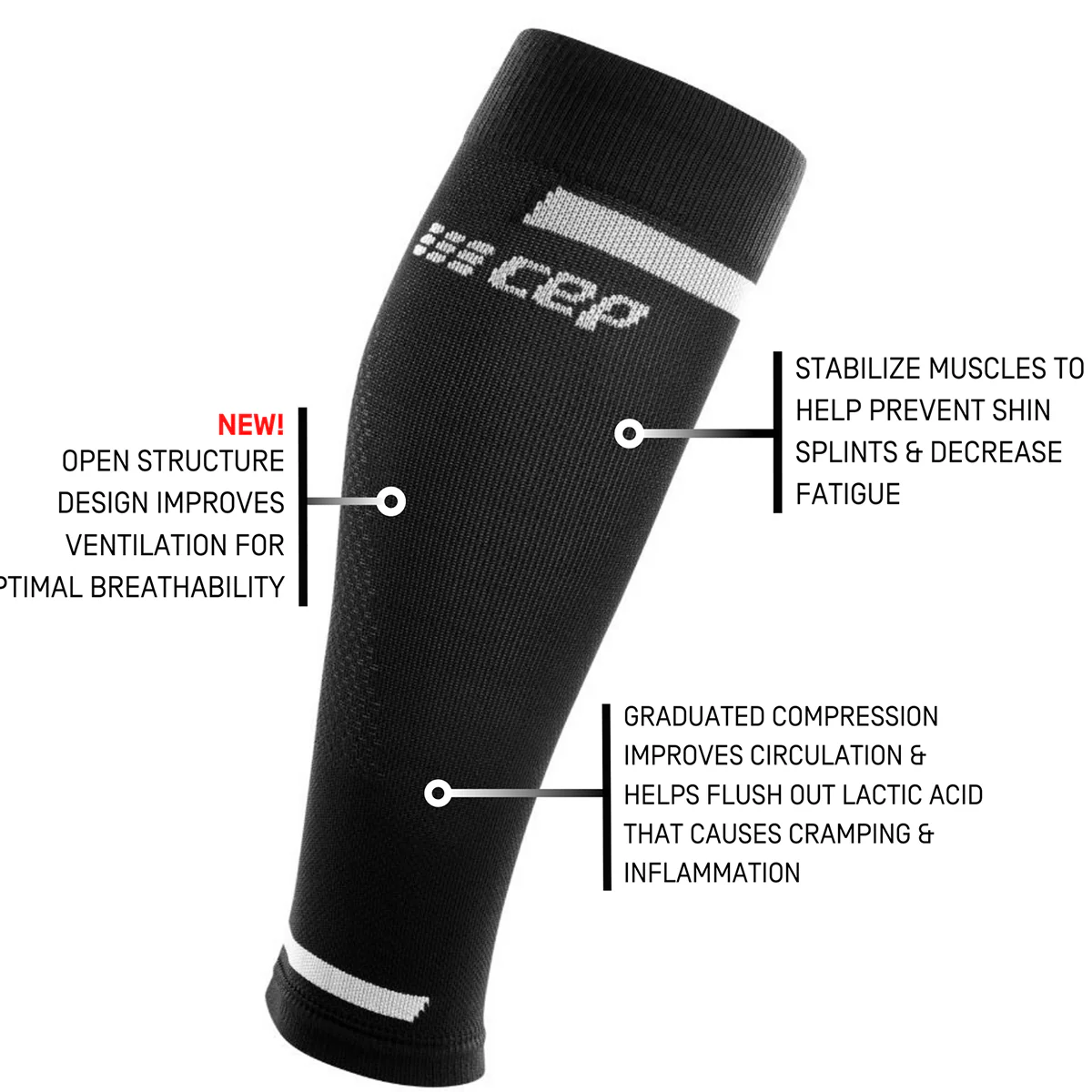 Women's Run Compression Calf Sleeve 4.0 - Styles Love