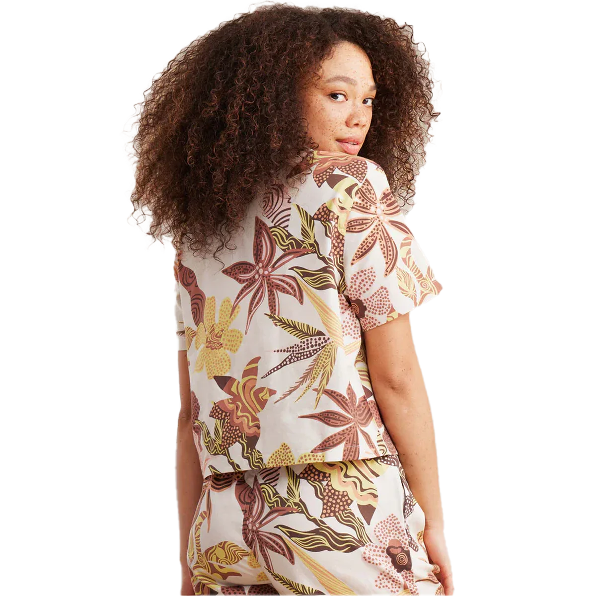 Women's Idle Camp Shirt Short Sleeve - Styles Love