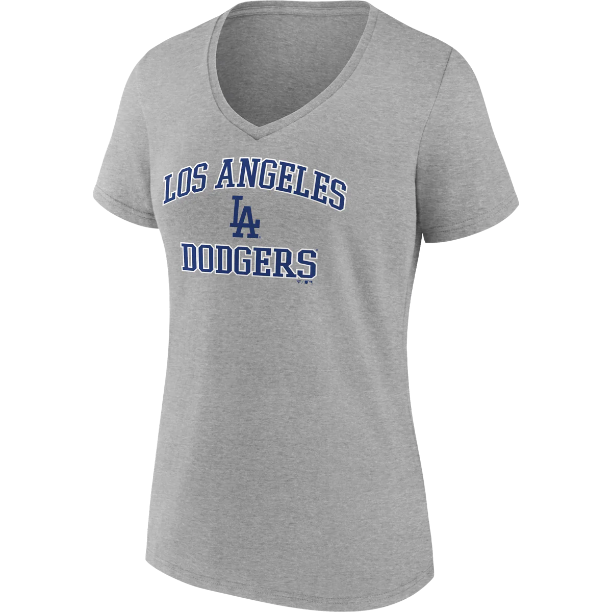 Women's Dodgers Cotton Heart and Soul Short Sleeve - Styles Love