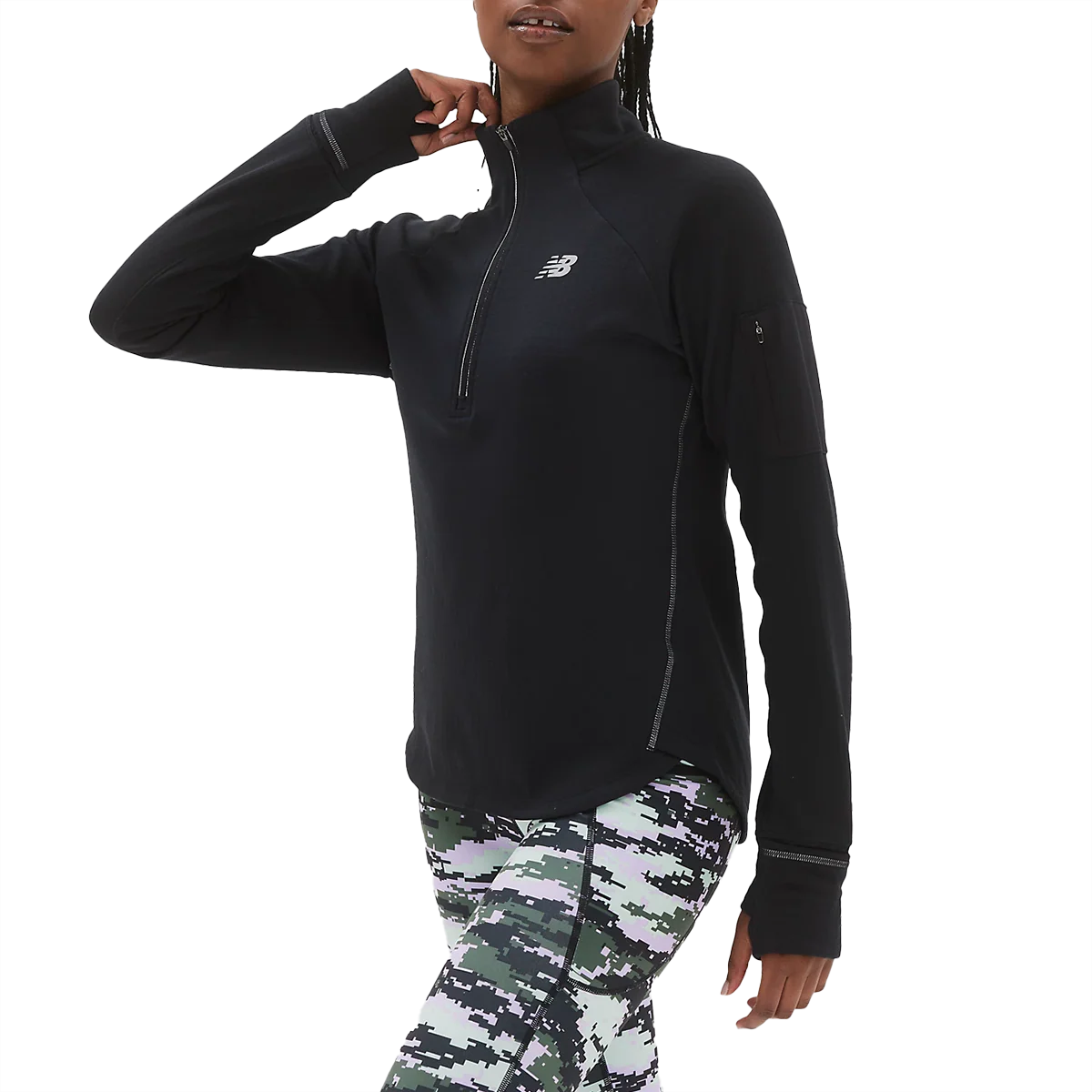 Women's NB Heat Grid 1/2 Zip - Styles Love