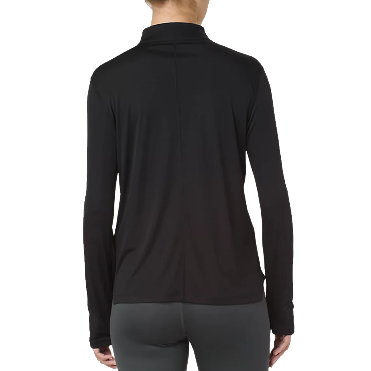 Women's Silver Long Sleeve 1/2 Zip - Styles Love