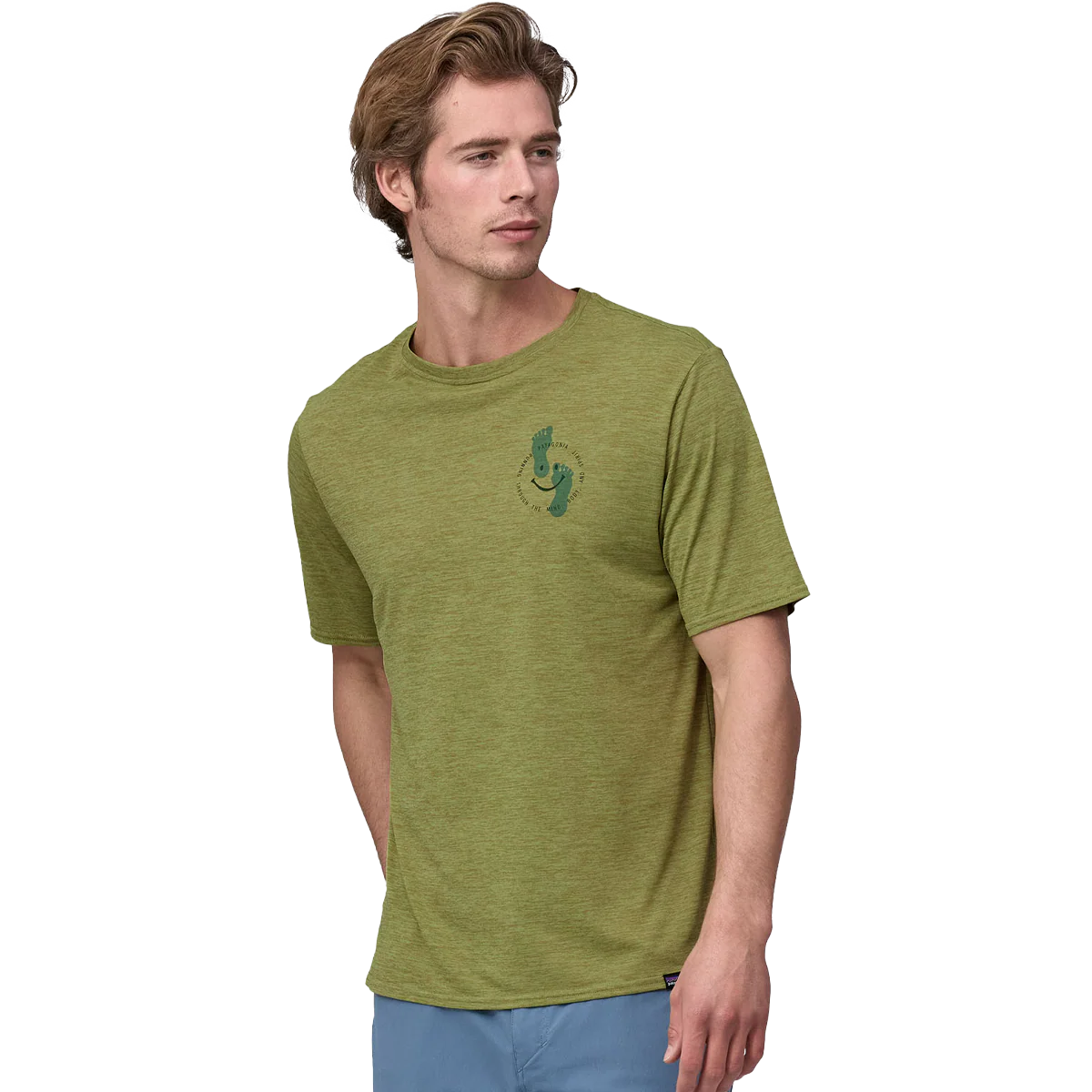 Men's Capilene Cool Daily Graphic Shirt - Lands - Styles Love