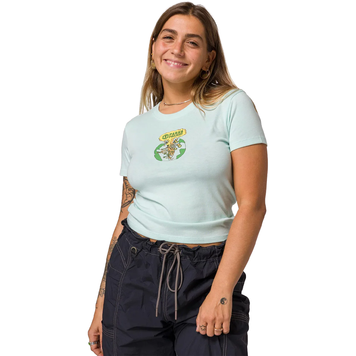 Women's Secret Lives of Lichen Mini Tee - Styles Love