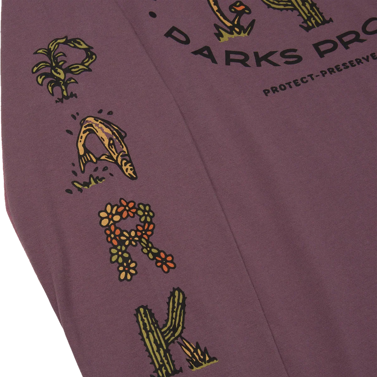 Women's 90s Doodle Parks Boxy Long Sleeve Tee - Styles Love