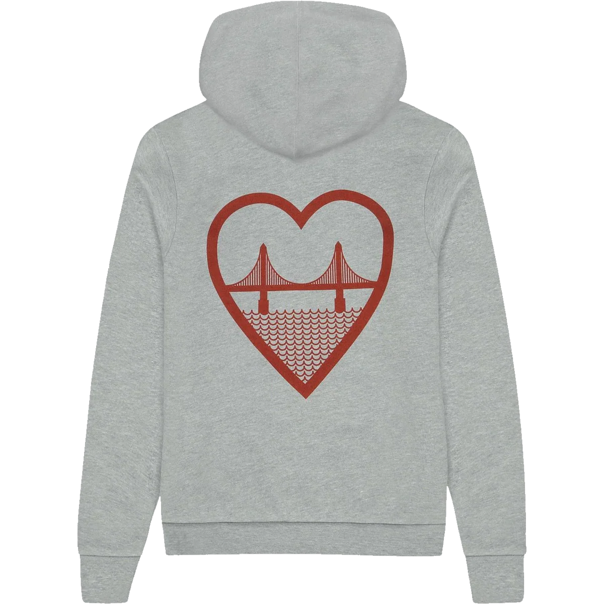 I Heart SF Zip Hoodie - Styles Love
