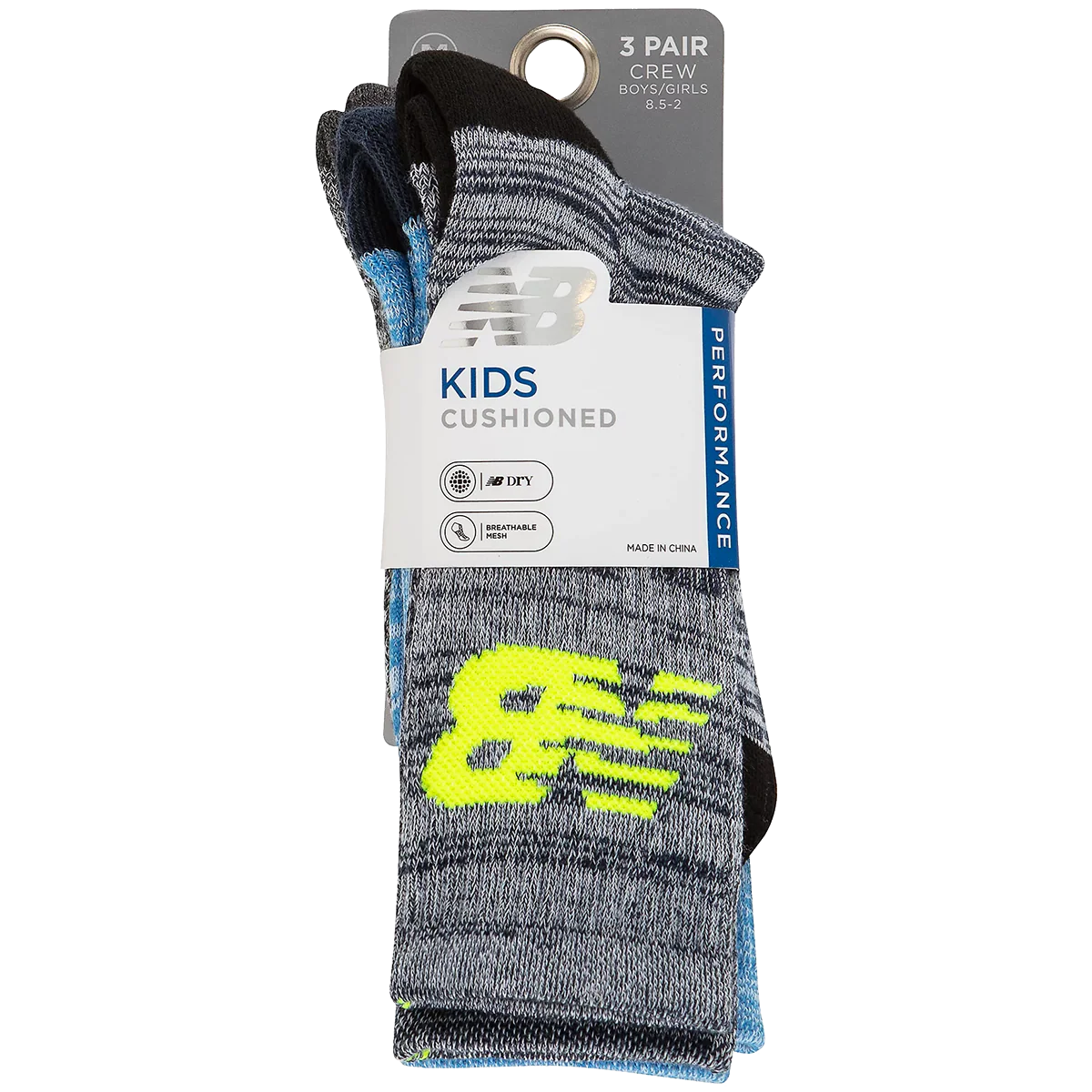 Youth Performance Cushion Crew 3 Pack - Styles Love