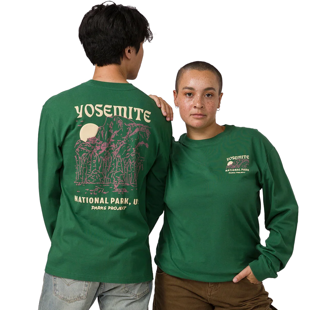 Yosemite Puff Print Long Sleeve Tee - Styles Love