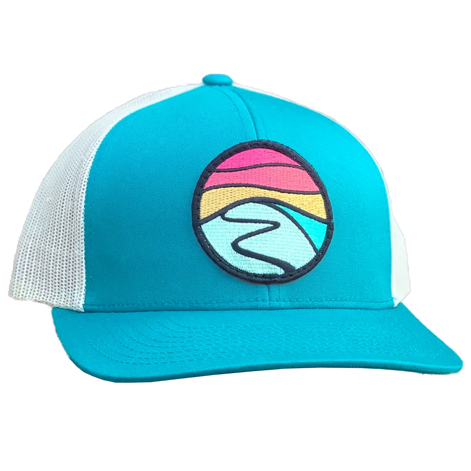 Curved Brim Trucker with Hilltop Patch - Styles Love