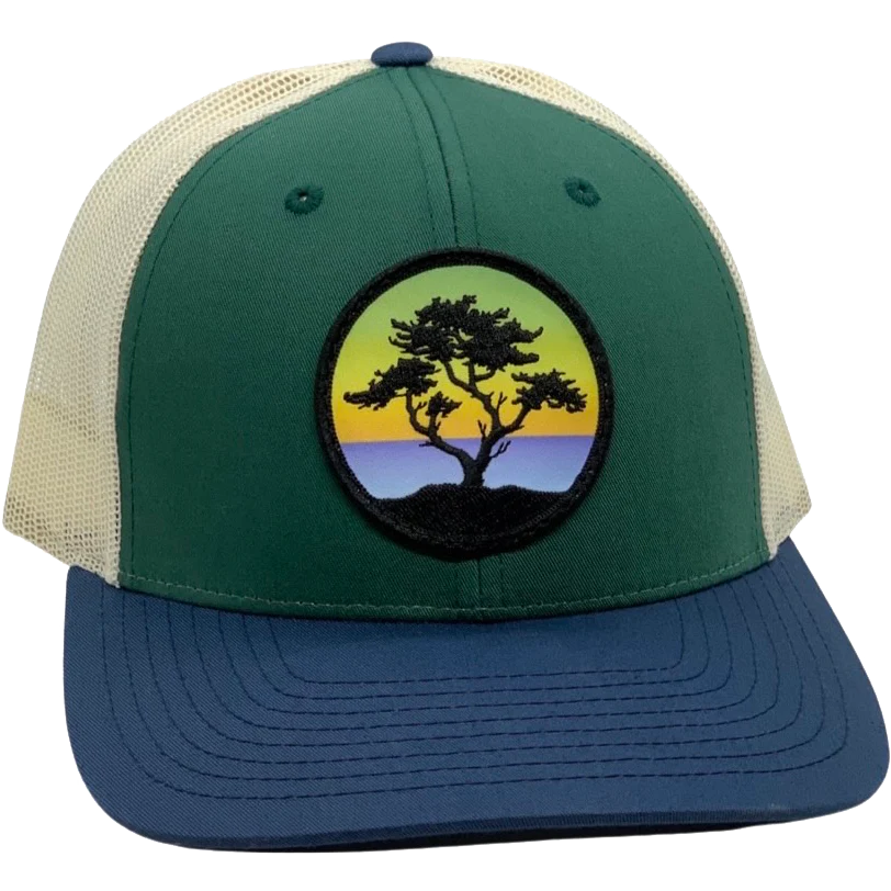 Curved Brim Trucker with Cypress Patch - Styles Love