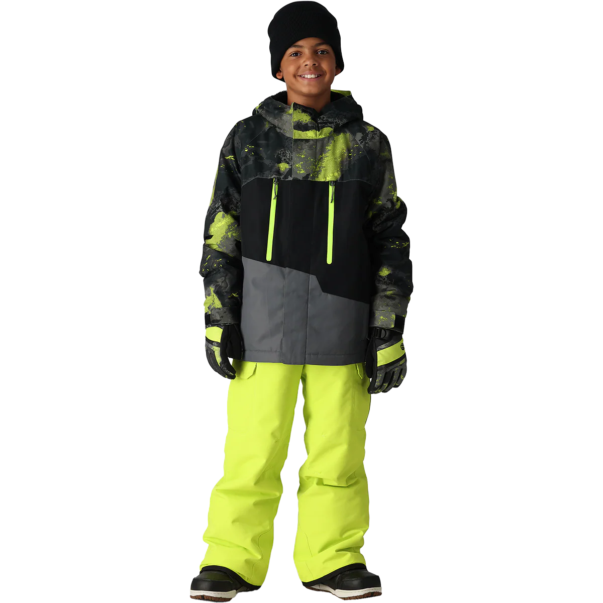 Youth Geo Insulated Jacket - Styles Love