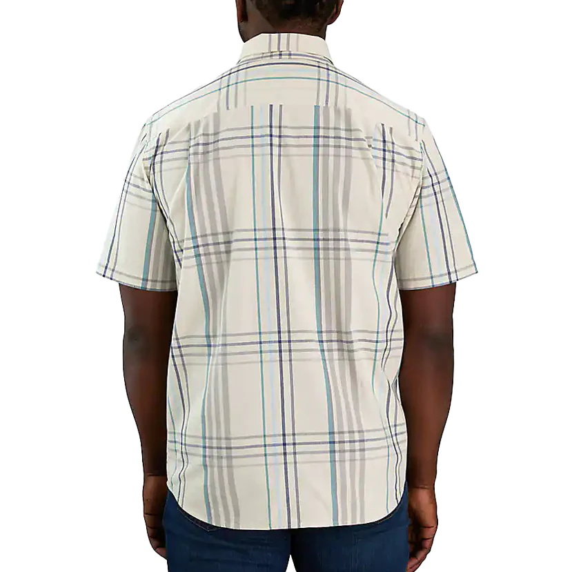 Men's Midweight Short Sleeve Plaid Shirt - Styles Love