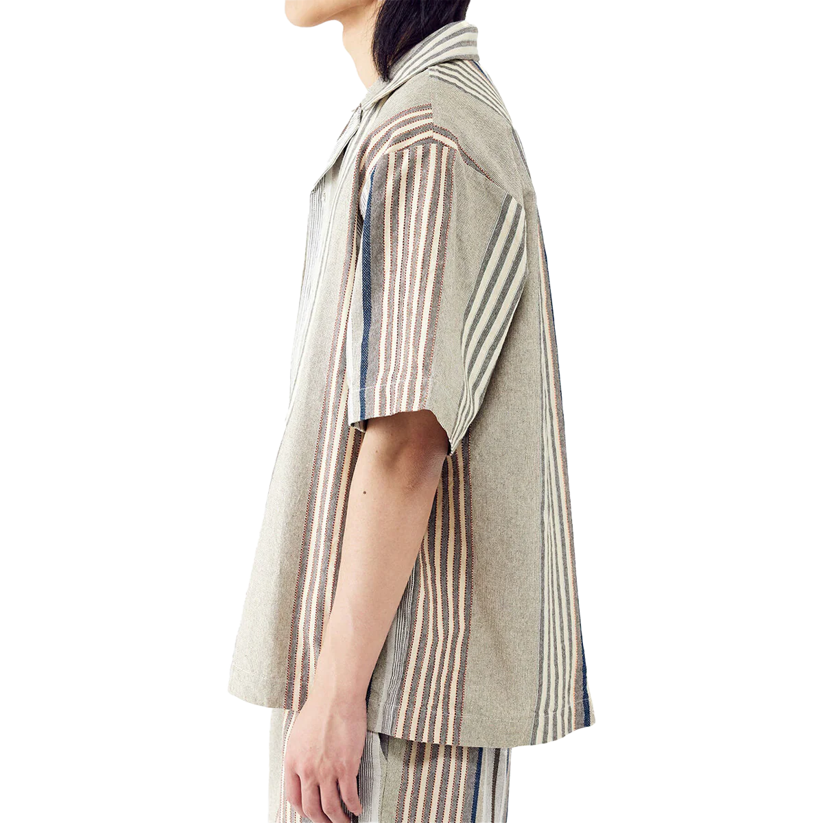 Men's Stripe Revere Shirt - Styles Love