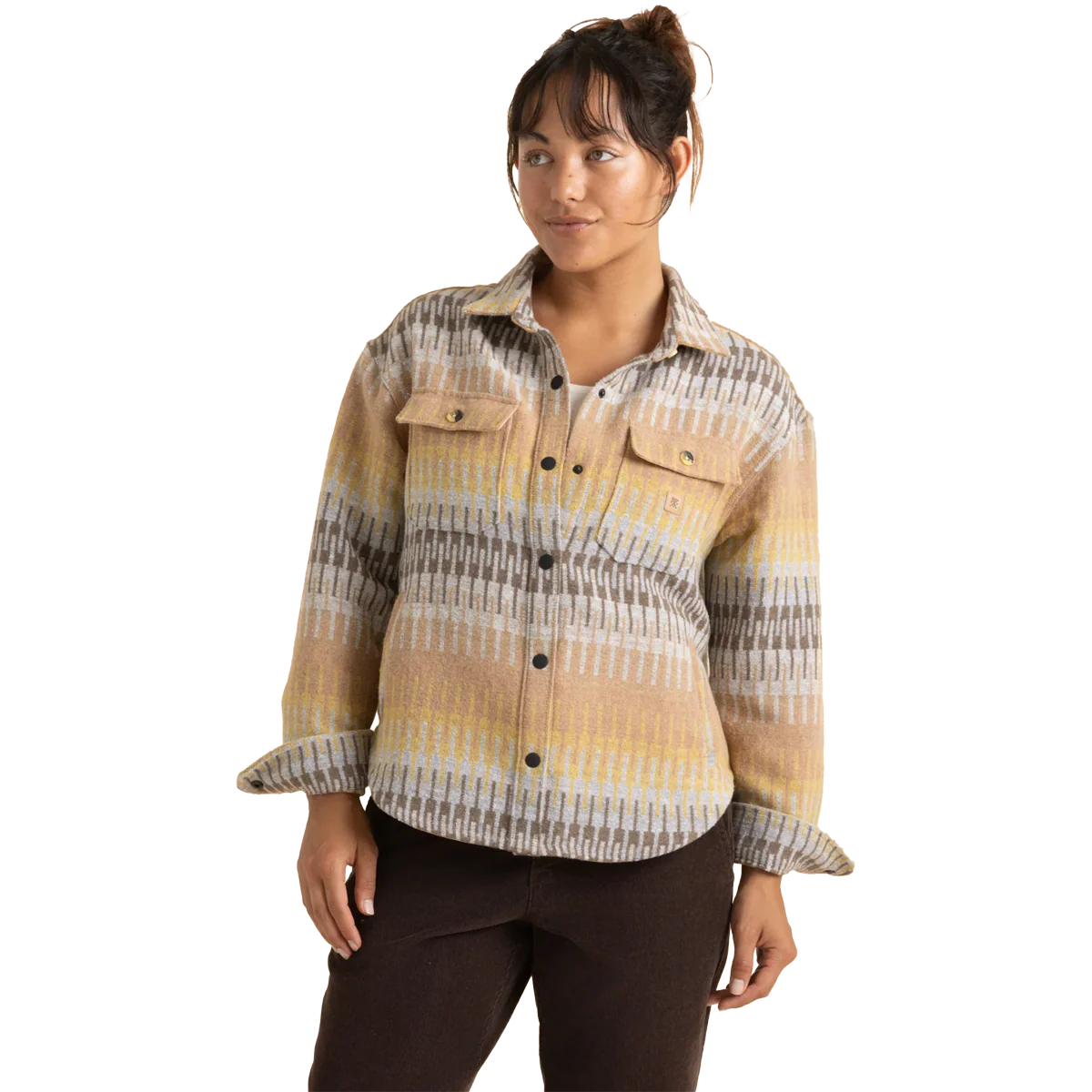 Women's Amberley Flannel Shirt Jacket - Styles Love