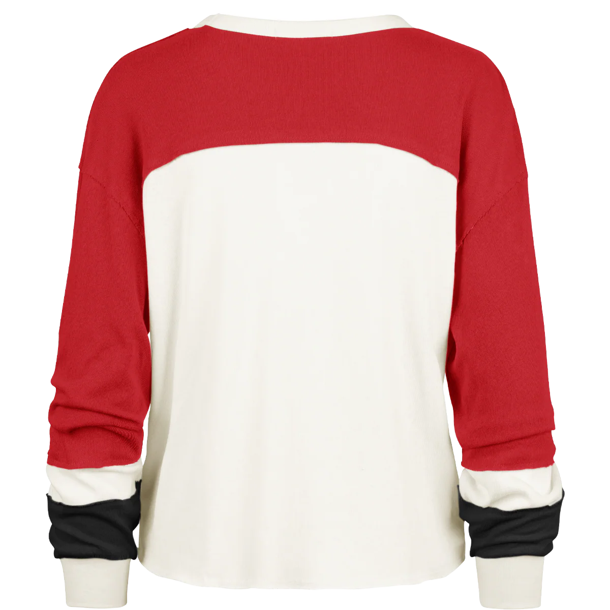 Women's 49ers Double Header Curve Toni Long Sleeve - Styles Love