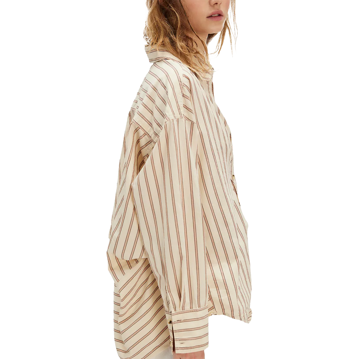 Women's Striped Varsity Vibes Shirt - Styles Love