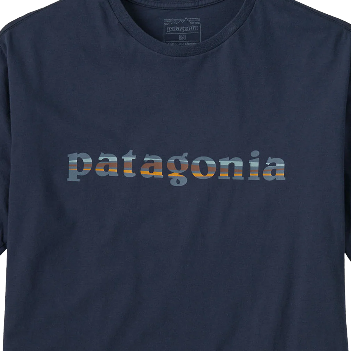 Men's 73 Skyline Text Logo Organic T-Shirt - Styles Love