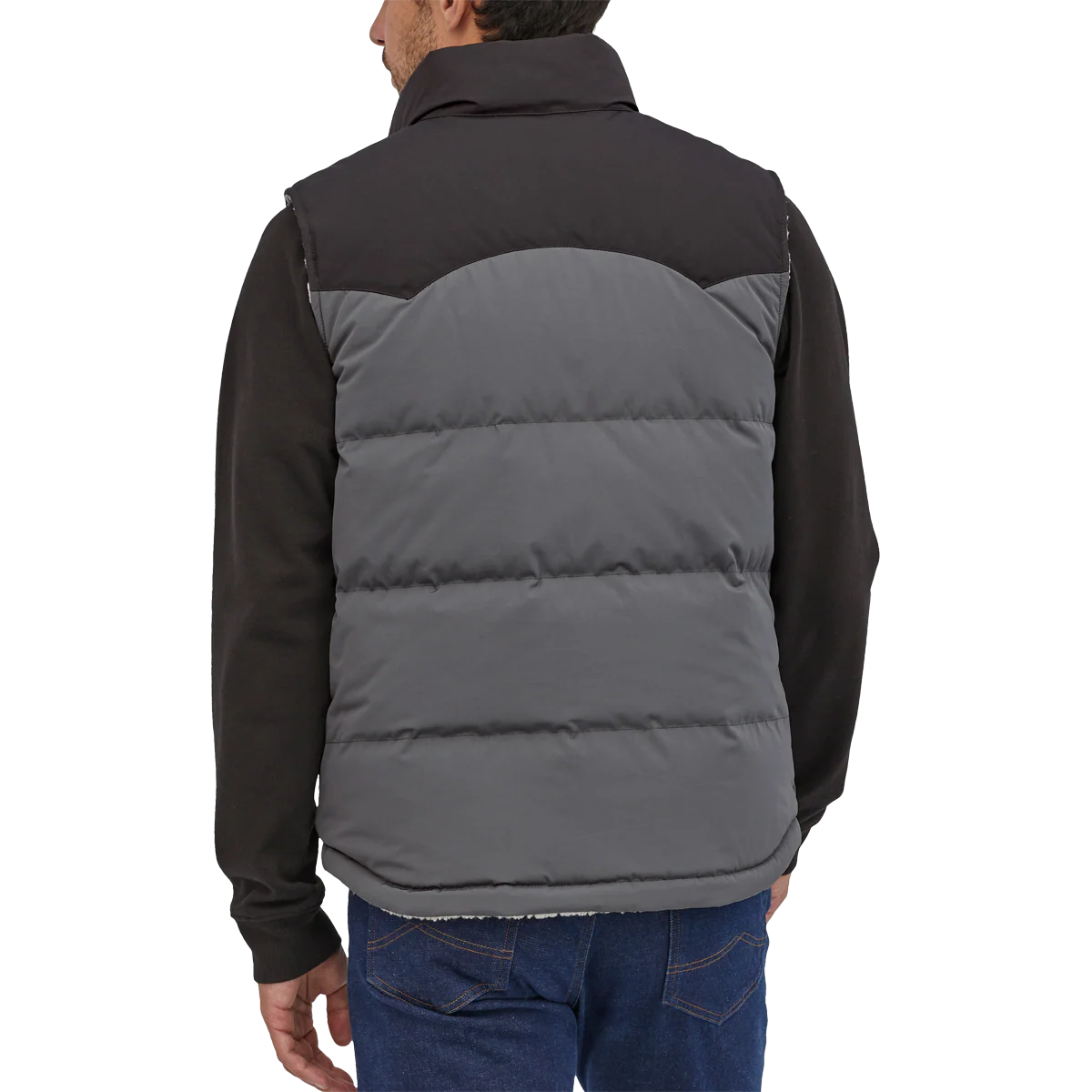 Men's Reversible Bivy Down Vest - Styles Love