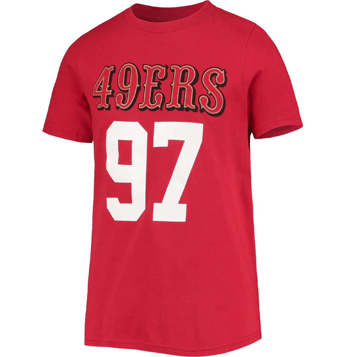 Youth 49ers Mainliner Name & Number Tee -  Bosa - Styles Love