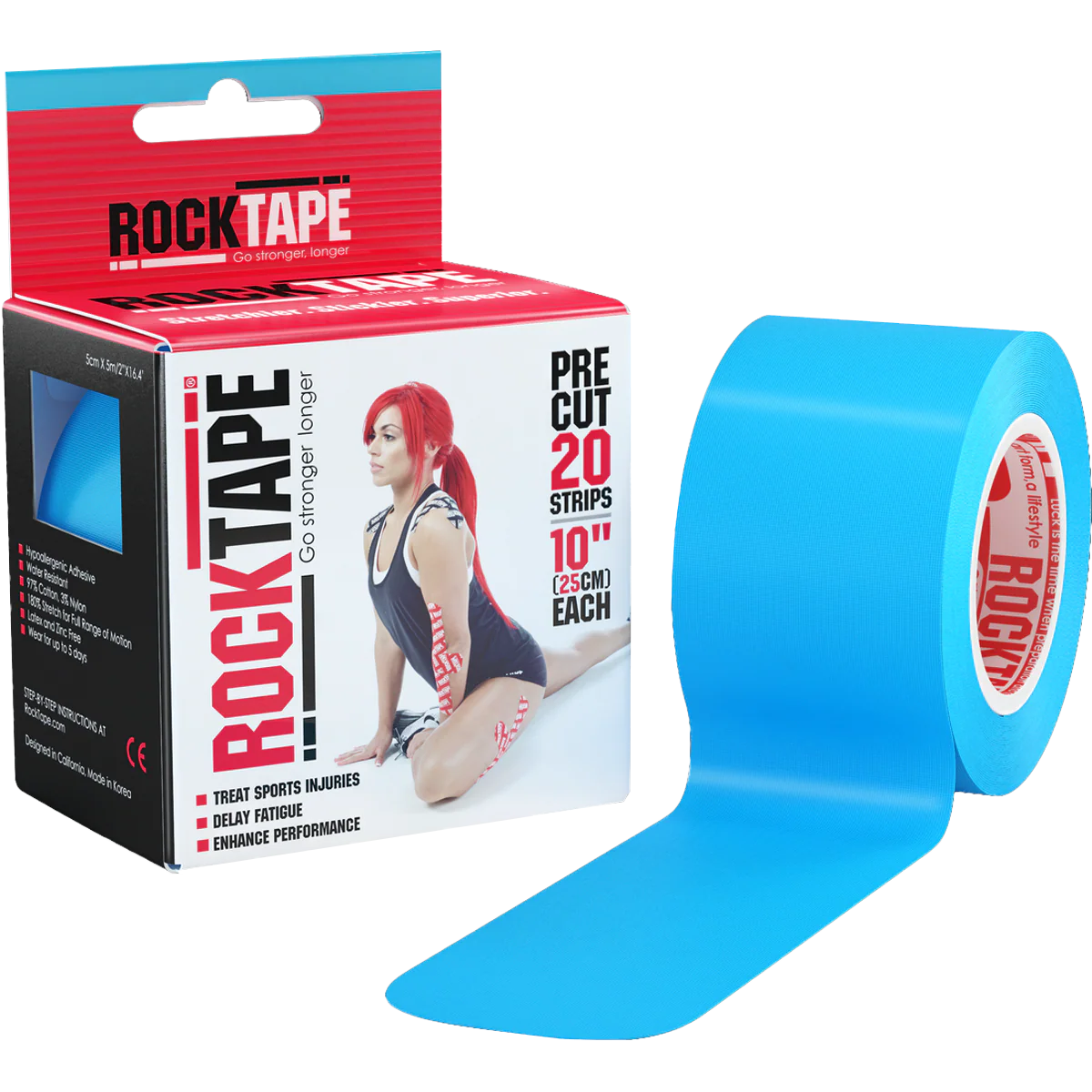 RockTape Go PreCut Standard - Styles Love