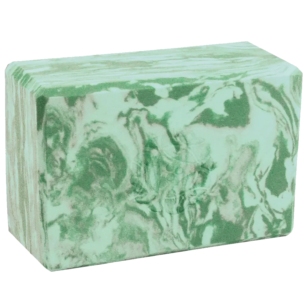Marbled Foam Yoga Block 4